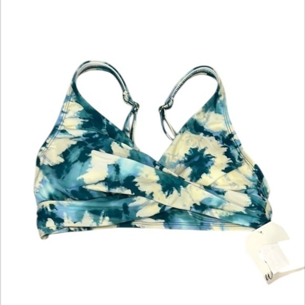 Wonderly tie dye bikini swim top size small